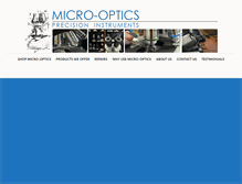 Tablet Screenshot of micro-opticsmicroscopes.com